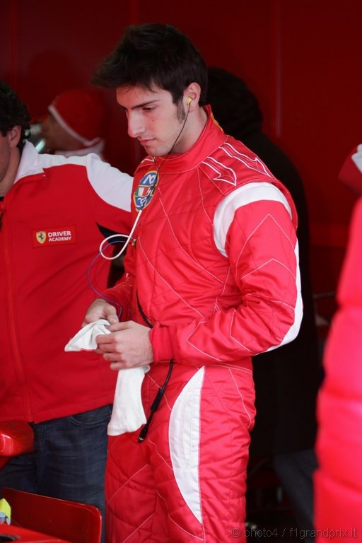 Test Ferrari F2008 Italian F3 Drivers Vallelunga